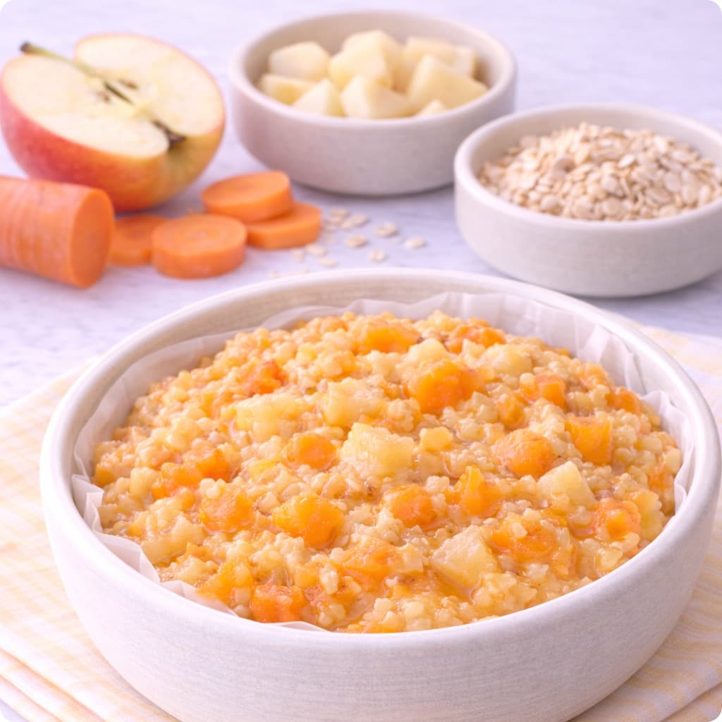Pomme et Carotte et Oat Fusion Bowl