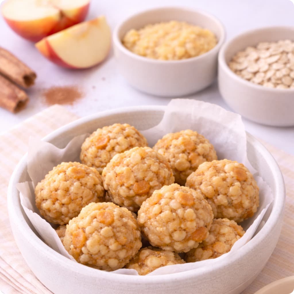 Pomme Cannelle Oat Bites
