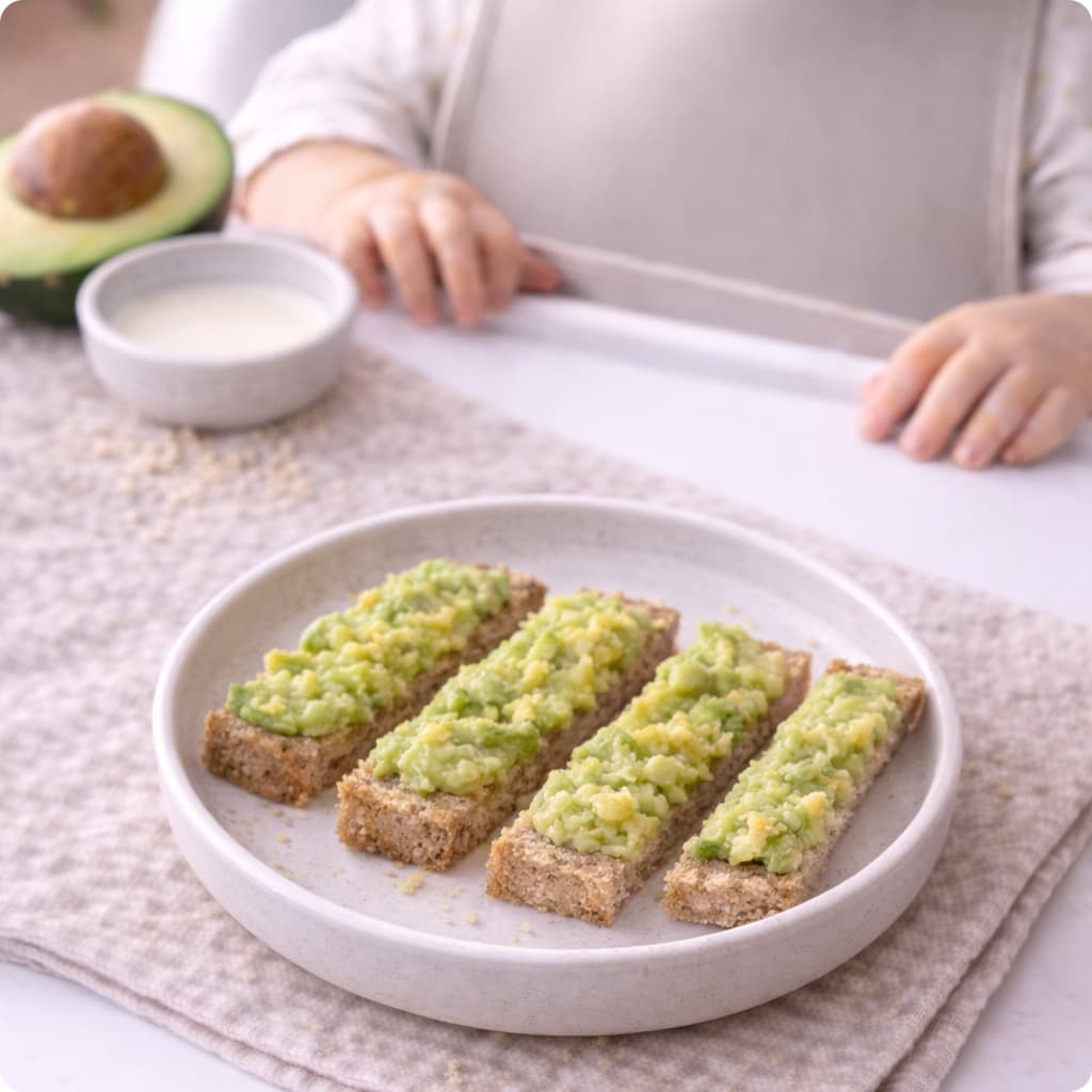 Doigts de tartine avocat (DME)