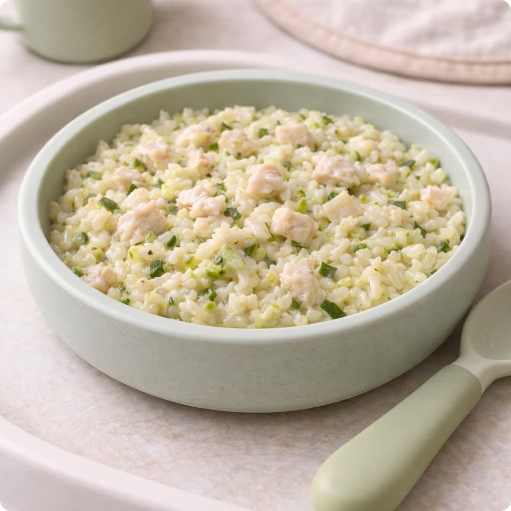 Baby Poulet Risotto (Courgette Version)