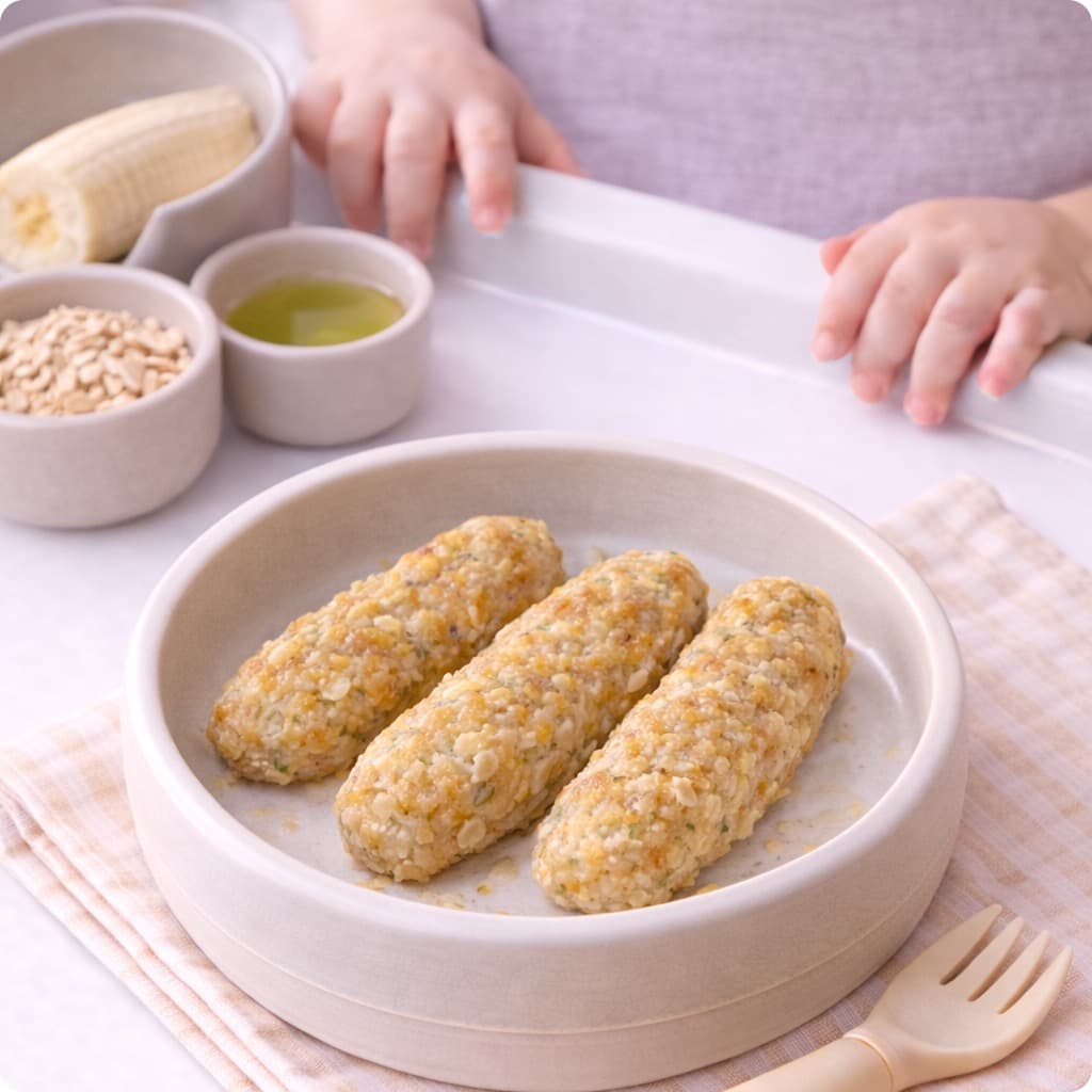 Banane Oat BLW Fingers