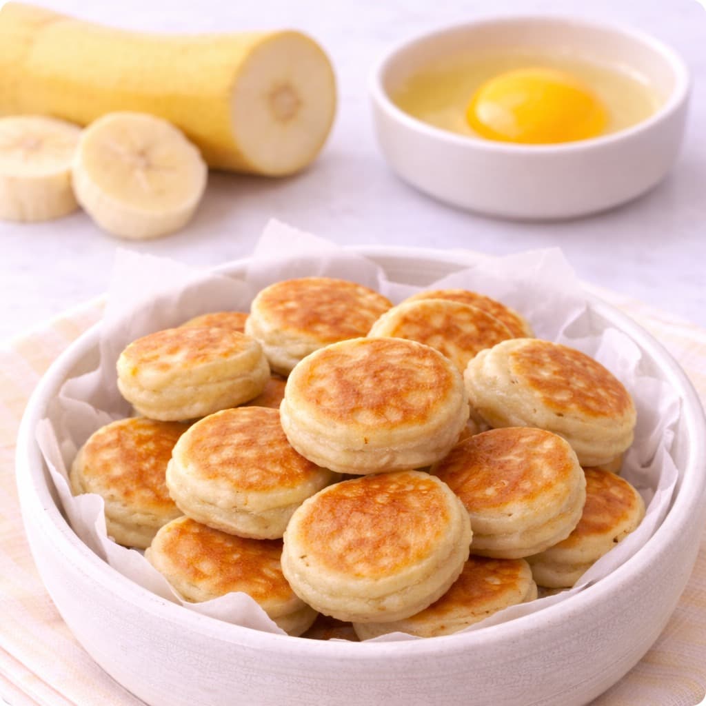 Banane Pancake Bites