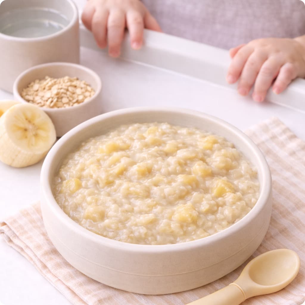 Banane céréale de riz Breakfast