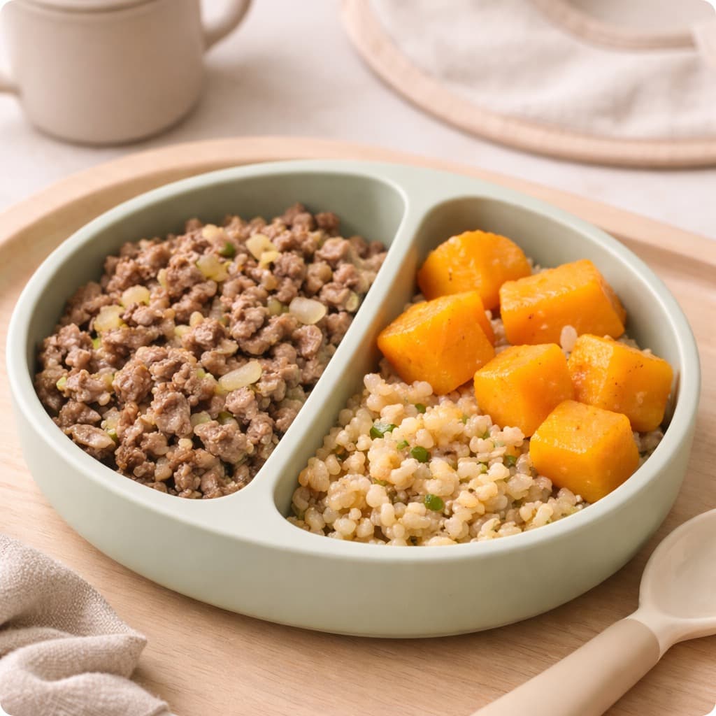 Bœuf, Potiron & Orge Bowl