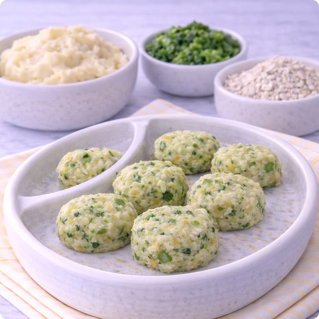 Croquettes brocoli pomme de terre