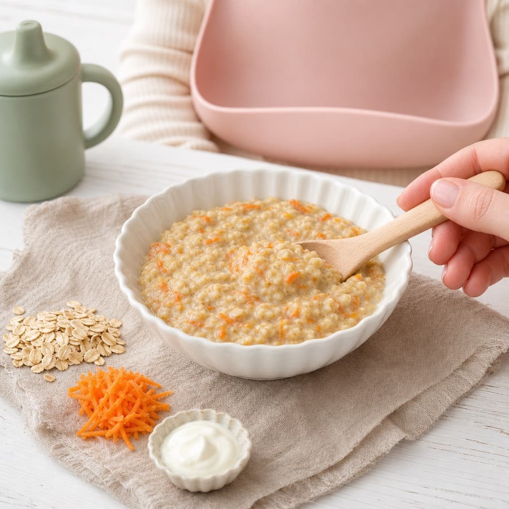 Морковный торт для детской каши