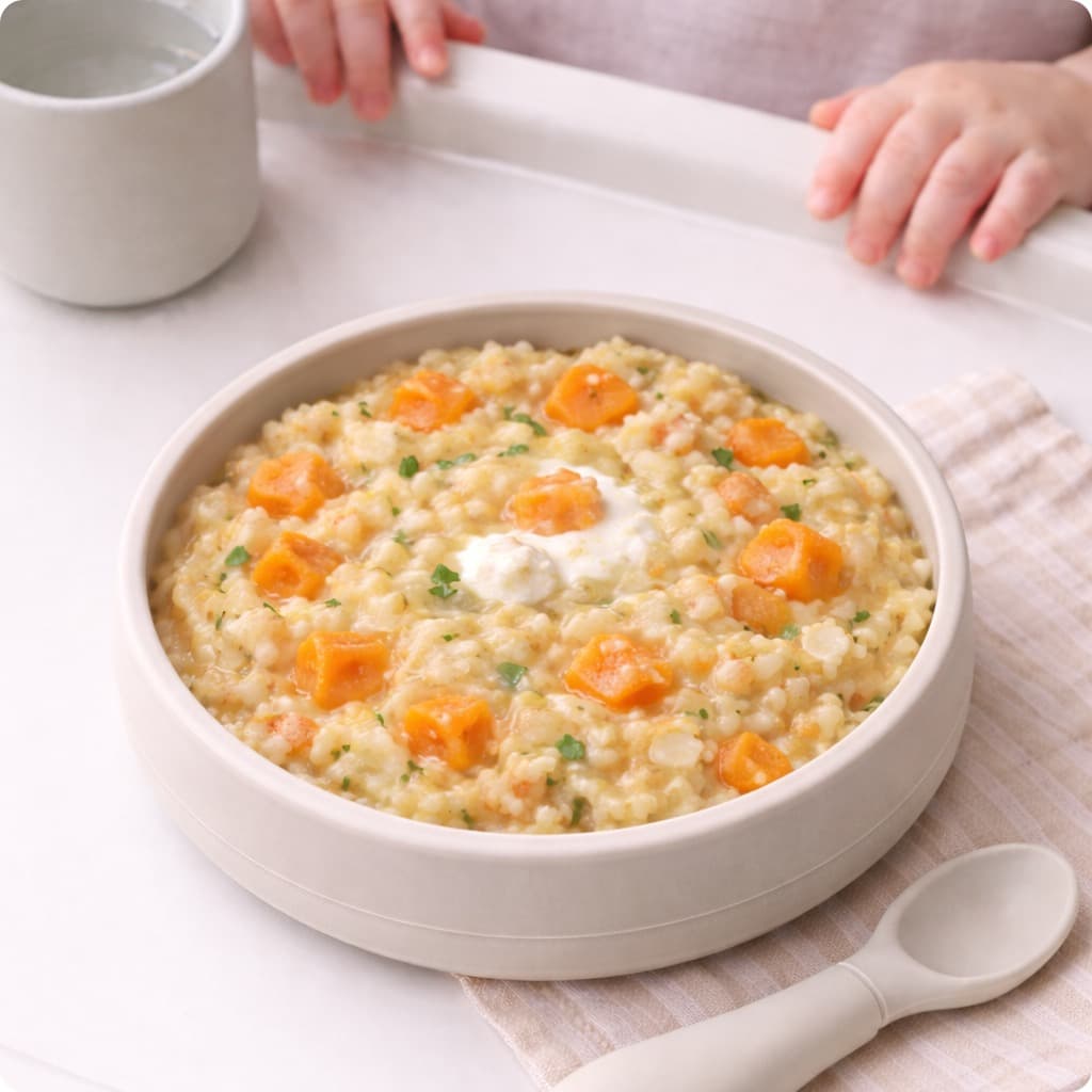 Carotte et Mil et Yaourt Cream Bowl