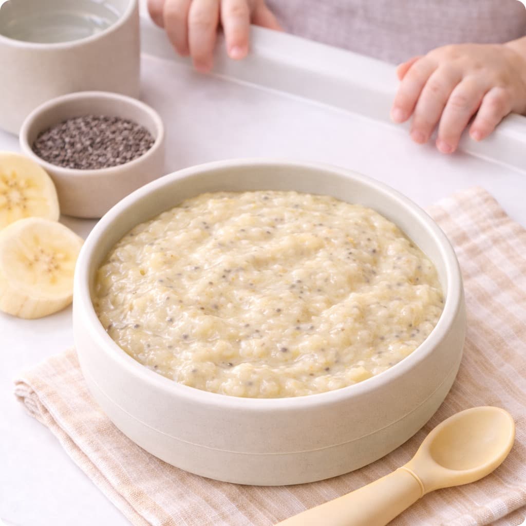 Chia Baby Pudding (Blended Safe Version)