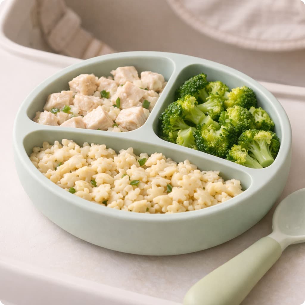 Poulet, Brocoli & Pâtes Stars