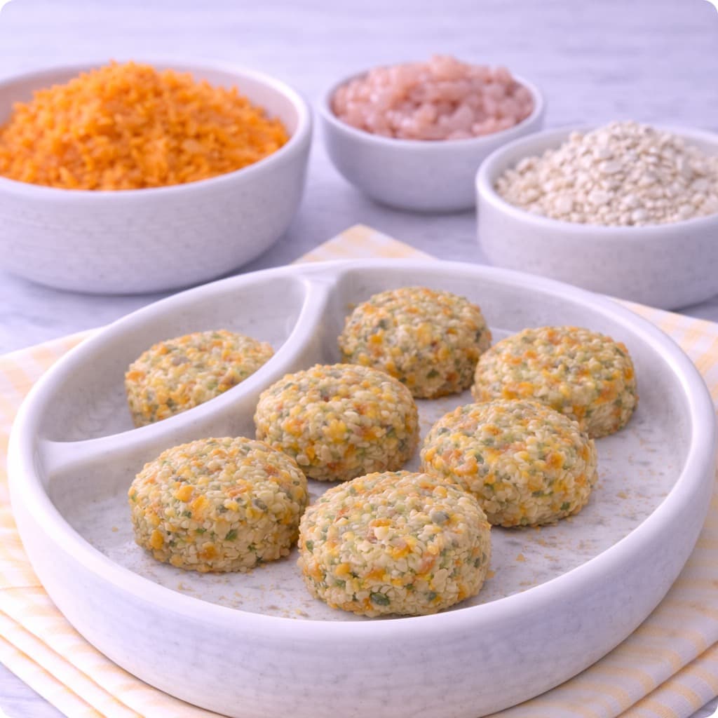 Nuggets poulet légumes