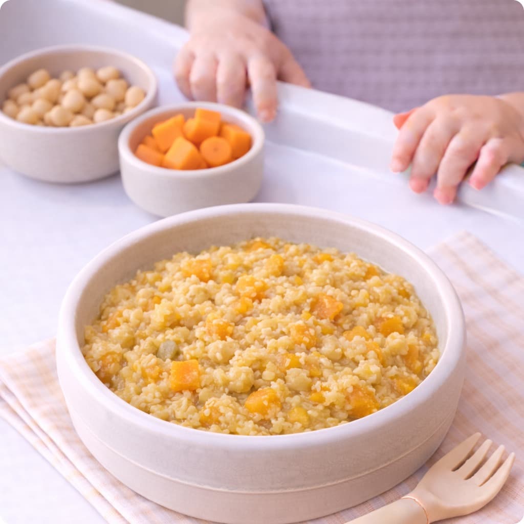 Pois chiches et Potiron et Couscous