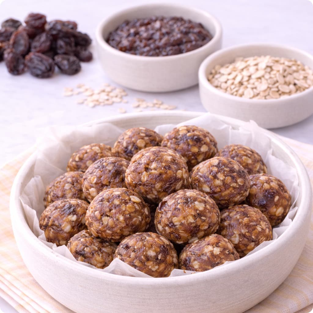 Fruit & Oat Energy Bites (No Nuts)