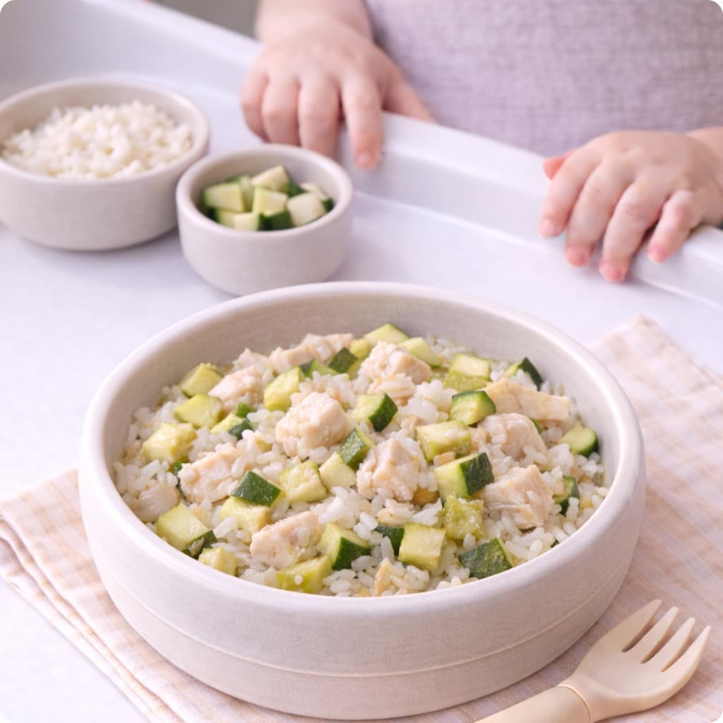 Grec Poulet et Riz Baby Bowl