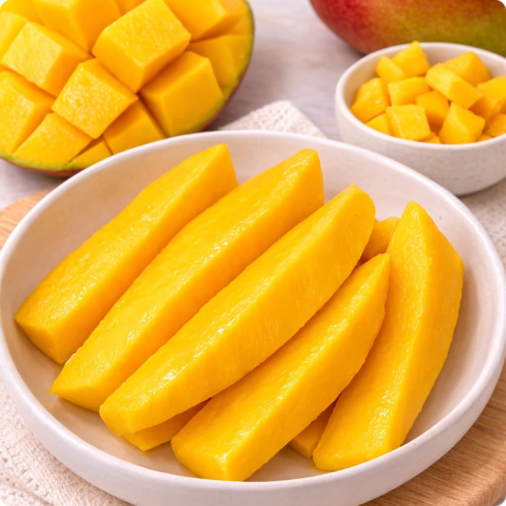 Bâtonnets de mangue