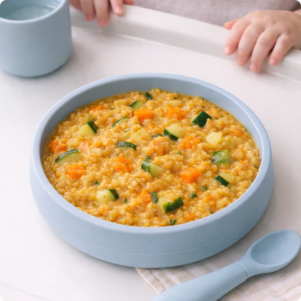 Mediterranean Lentille Stew (Baby Version)