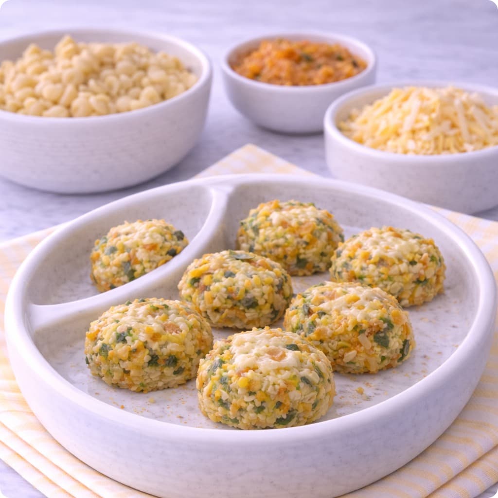 Carrés de pâtes légumes au four