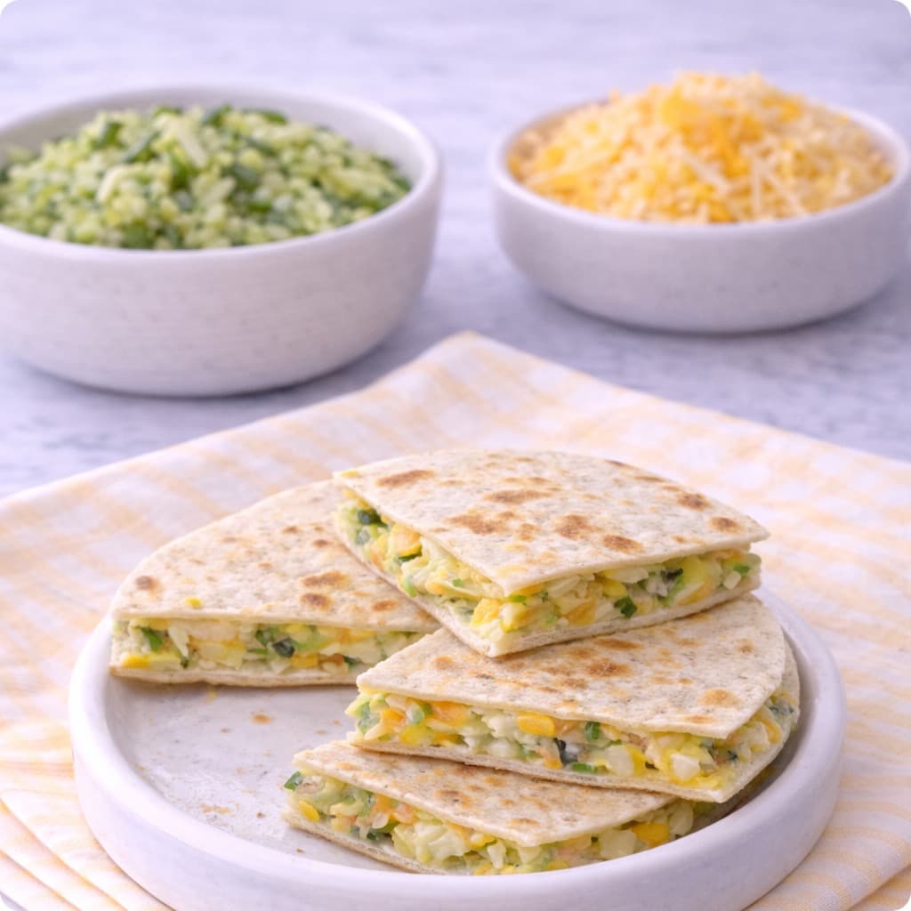 Mini quesadilla légumes