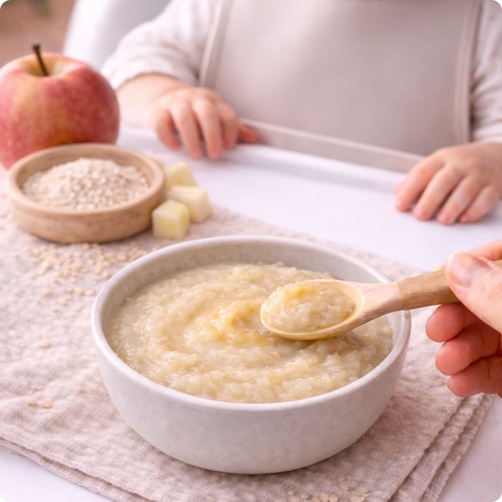 Céréale de riz pomme