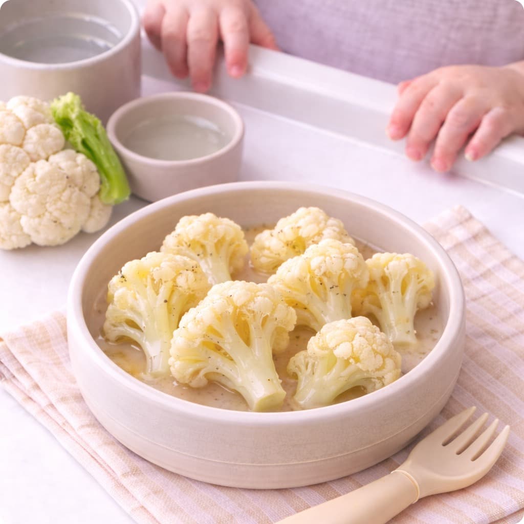 Tendre Chou-fleur BLW Morceaux