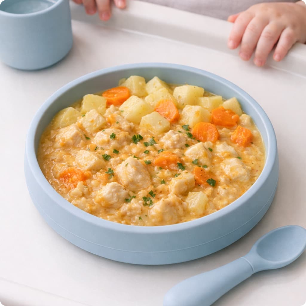Tendre Poulet Paprikash (Baby Version)