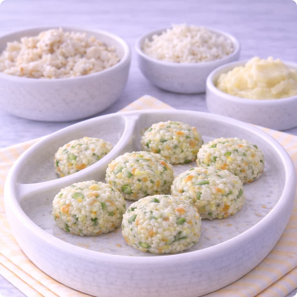 Galettes riz poisson tendres