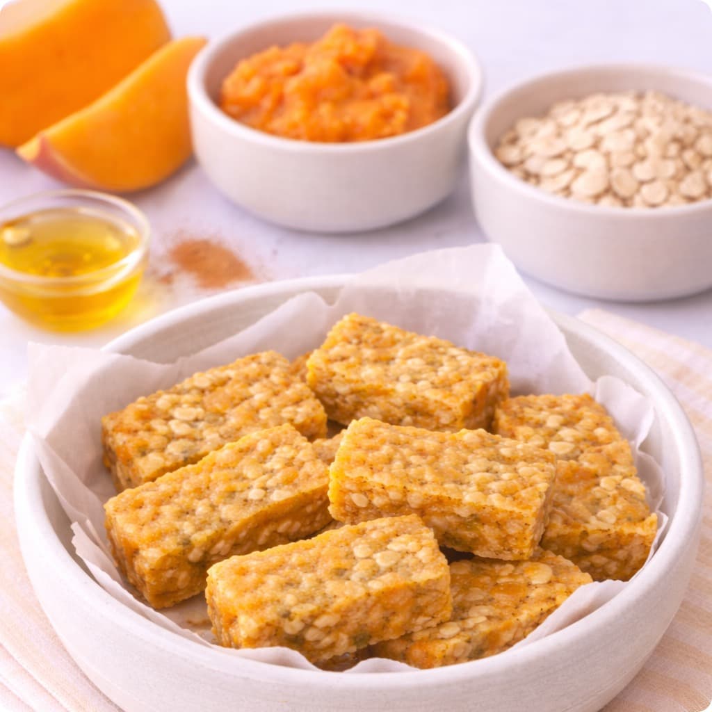 Tendre Potiron Oat Bars