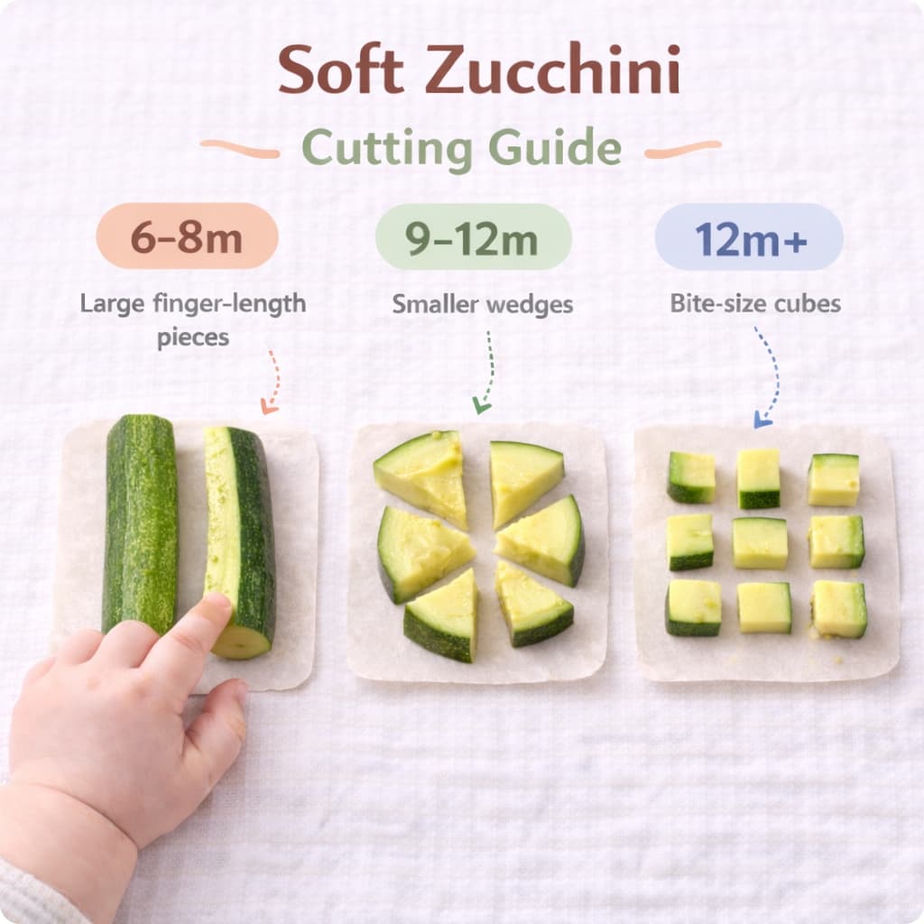 Comment préparer bâtonnets de courgette tendres pour bébé