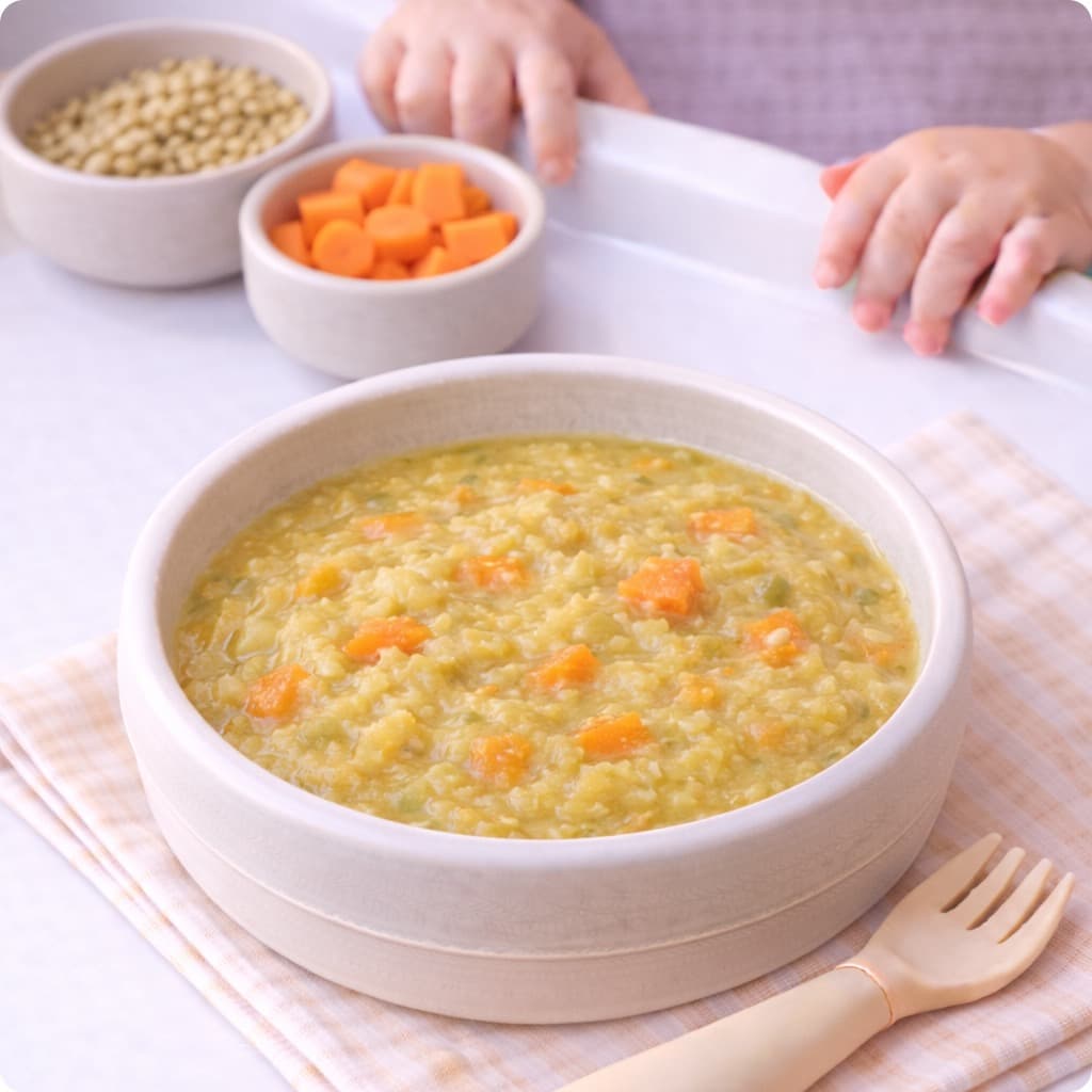 Split Petit pois et Carotte Tendre Soup
