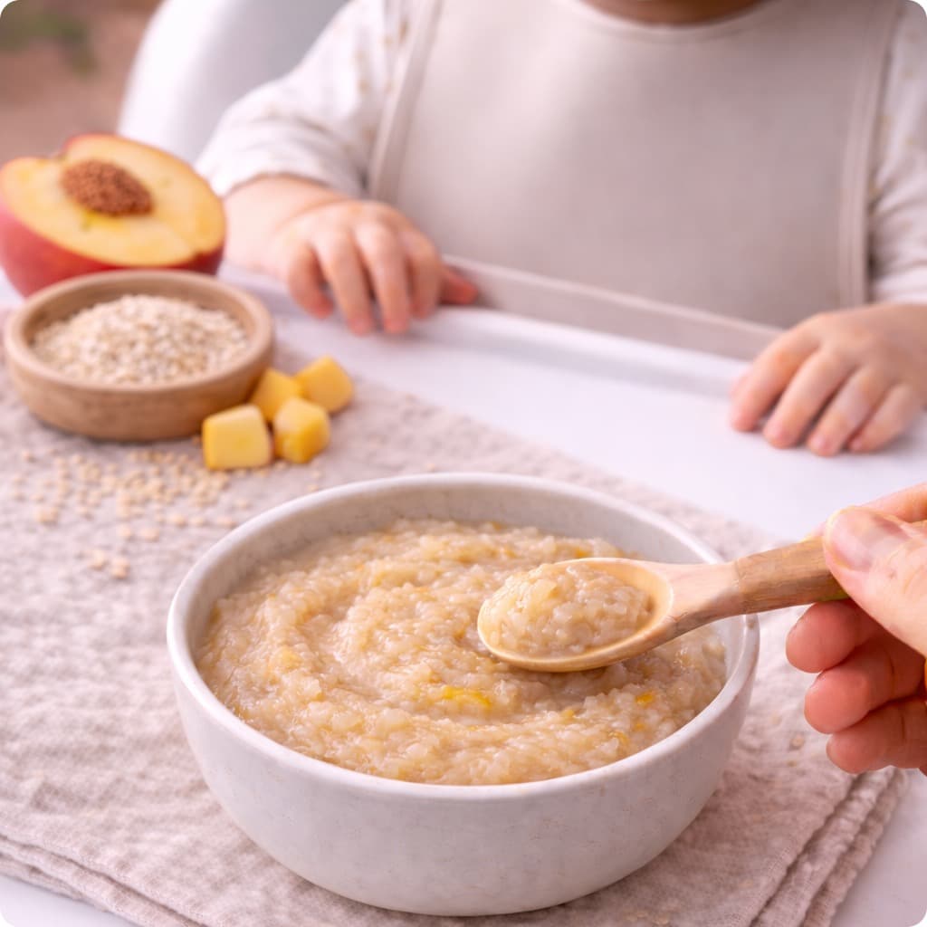 Céréale de blé pêche