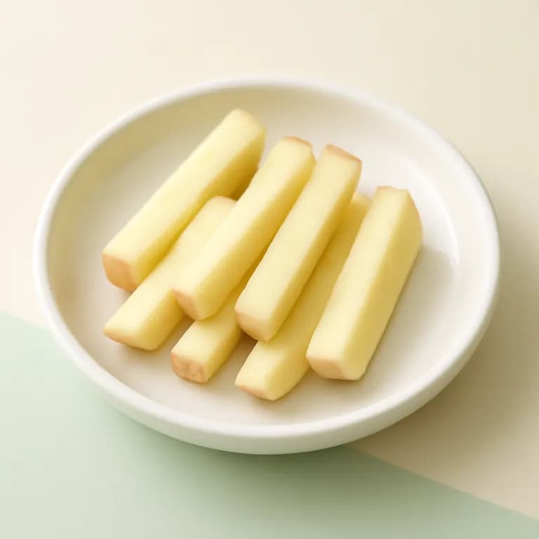 6ヶ月の赤ちゃんのためのりんごの切り方