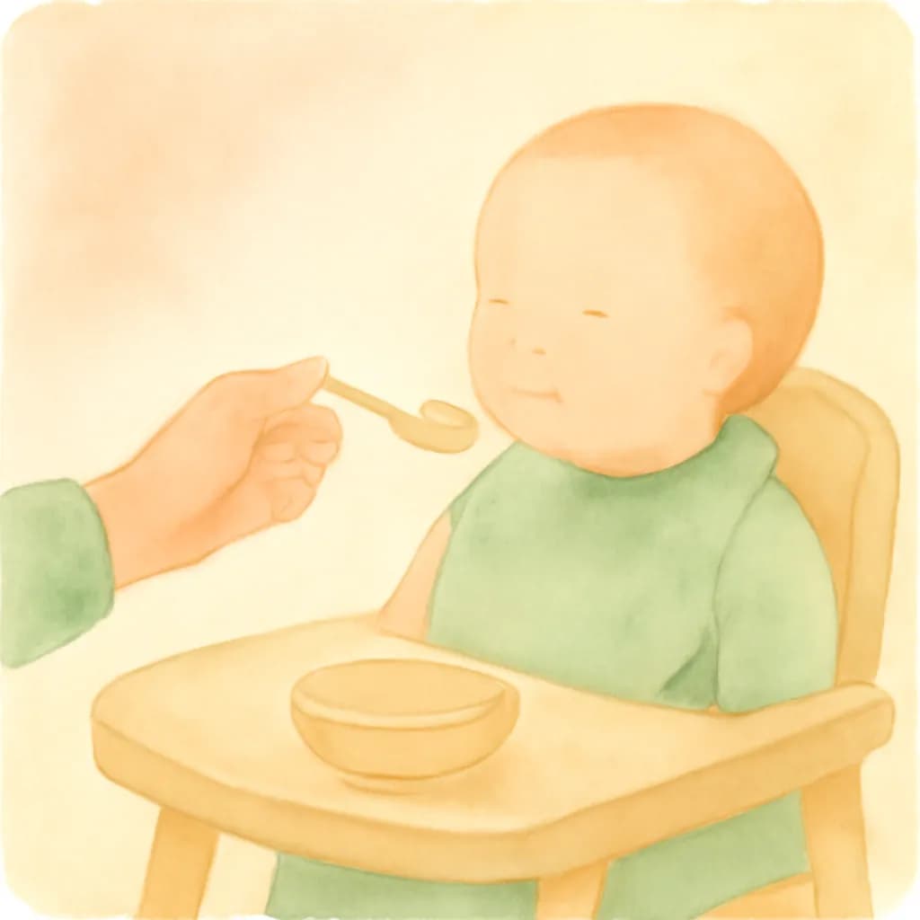 Baby not chewing food?