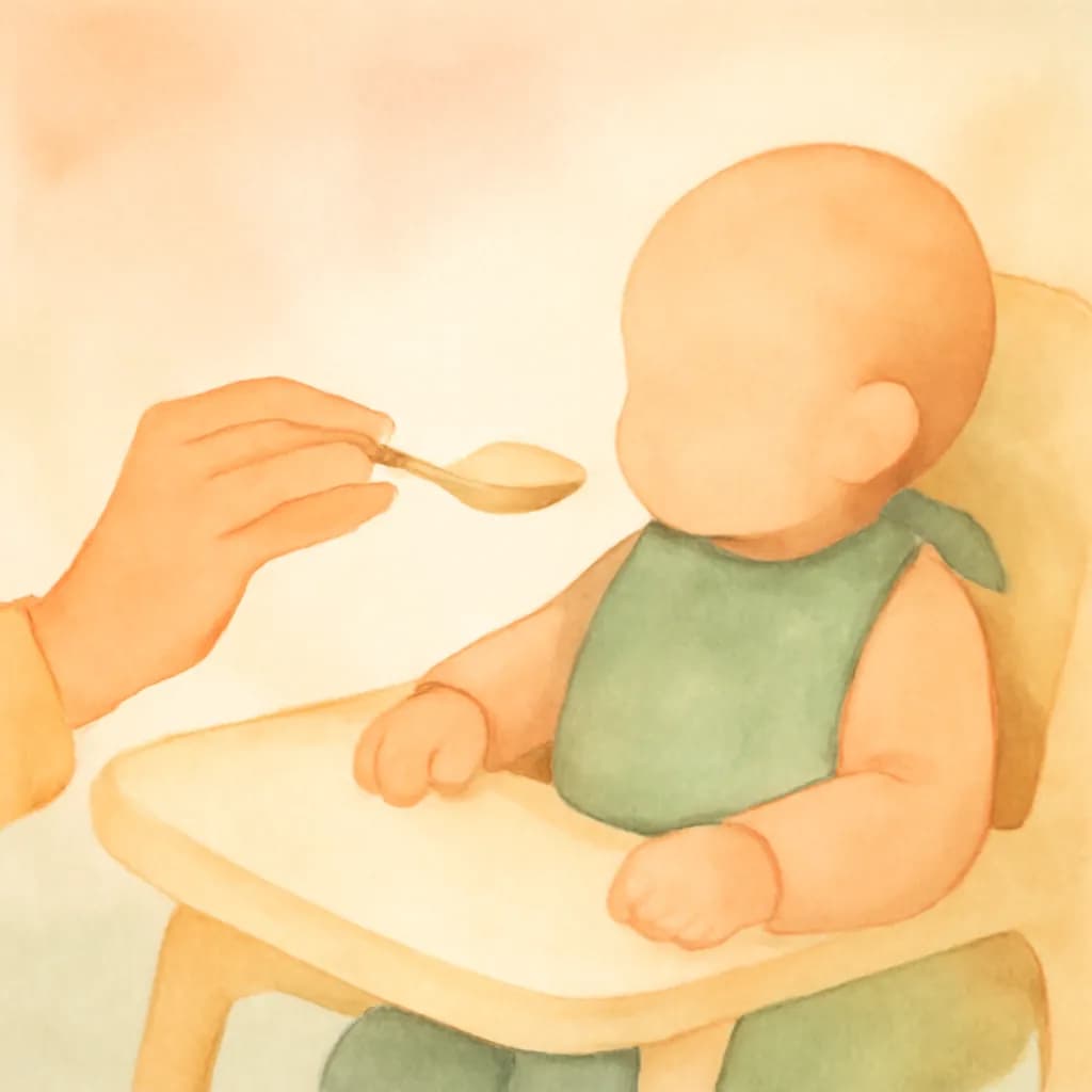 Feeding baby with grandparents - what to share