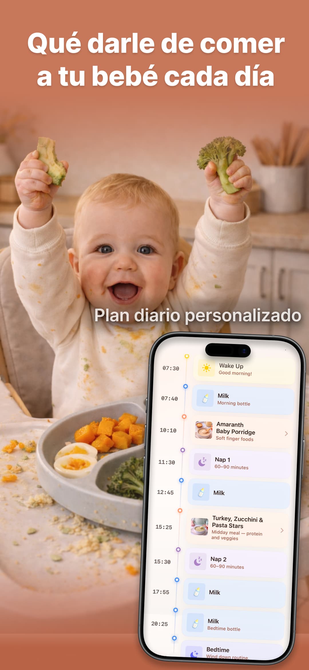 Horario de alimentación personalizado 1