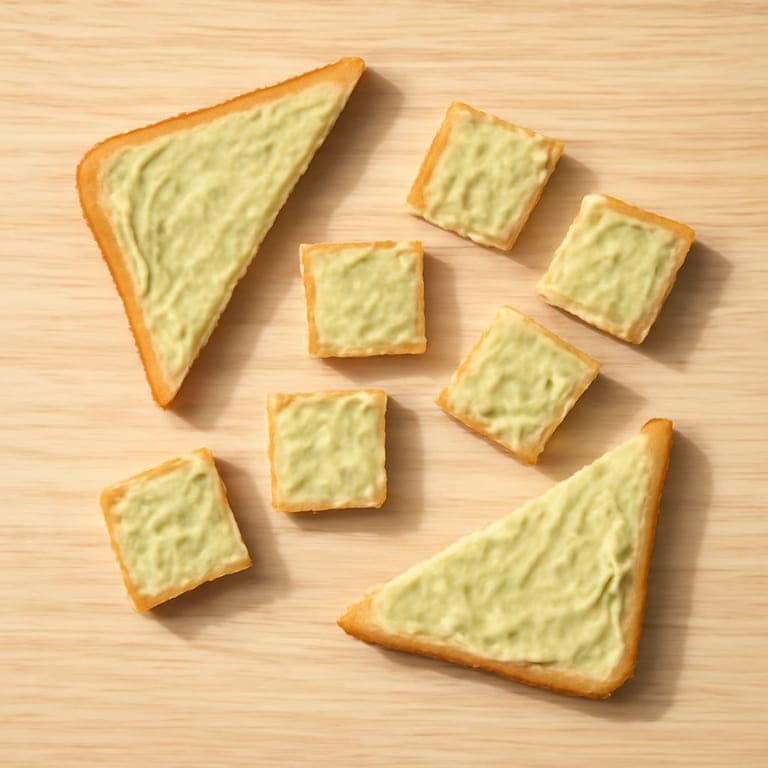 Piezas de pan cortadas para bebé de 12 meses aprendiendo a comer solo