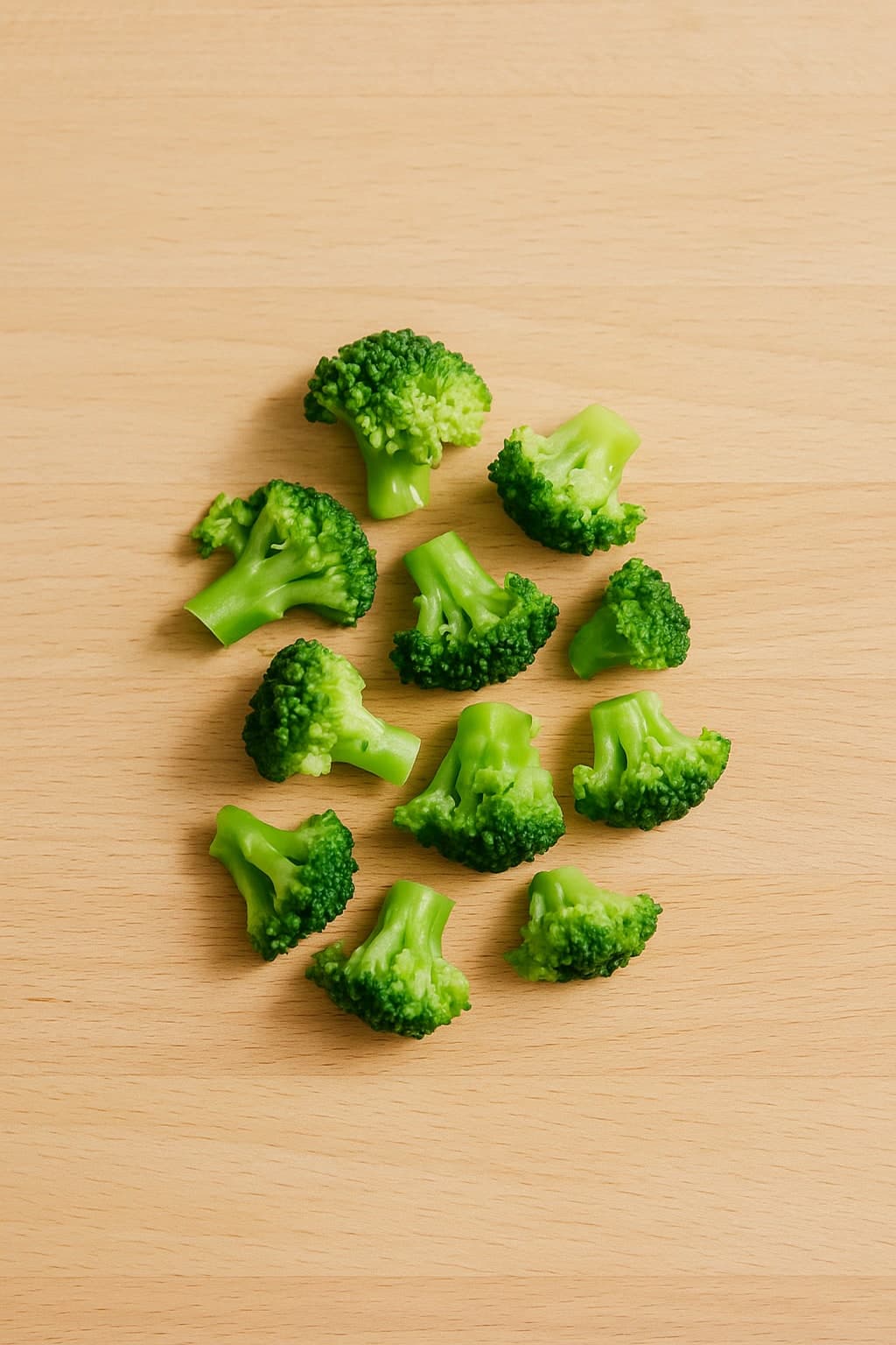 brócoli baby led weaning - brócoli en trozos para bebé de 12 meses