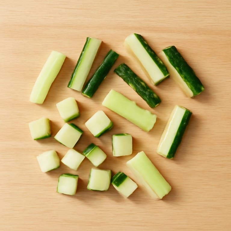BLW pepinos - pepinos pieces for 9 month old