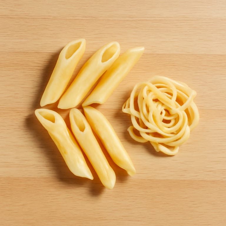 Pasta para alimentación complementaria BLW cortada para bebé de 6 meses