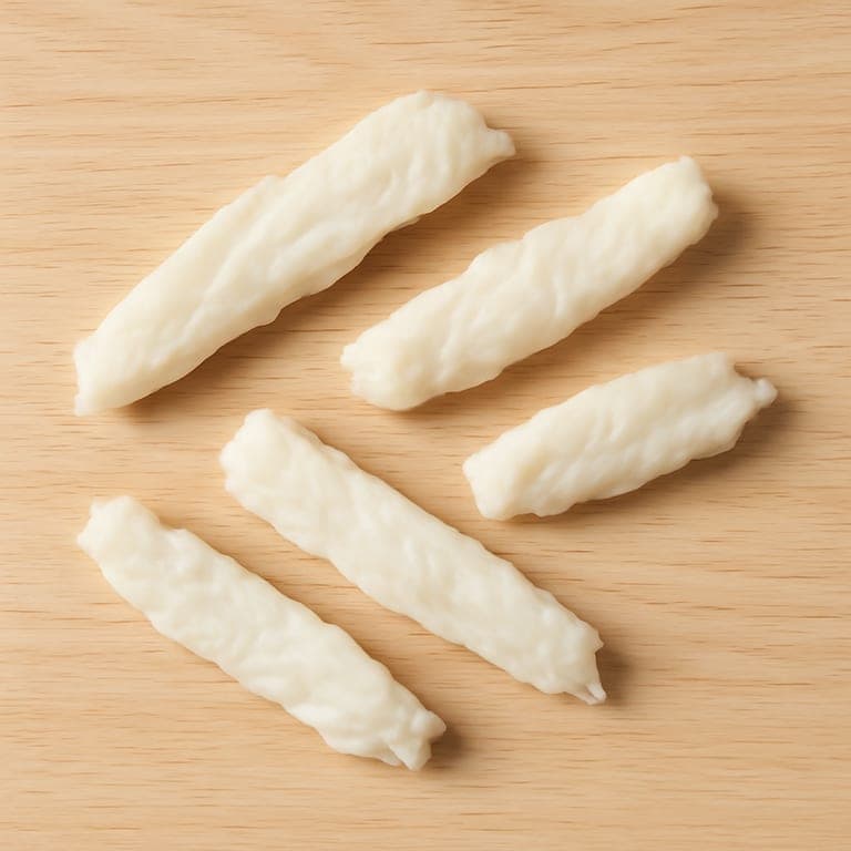 Láminas de pescado blanco para BLW para bebé de 6 meses