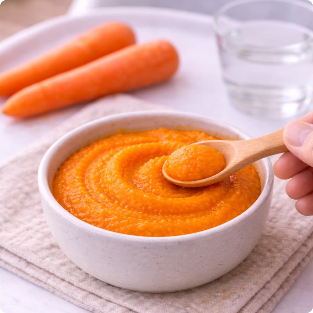 Puré de zanahoria