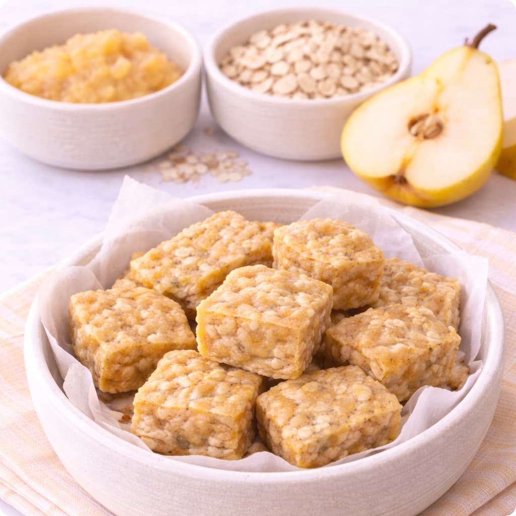 Oat & Poire Tendre Squares