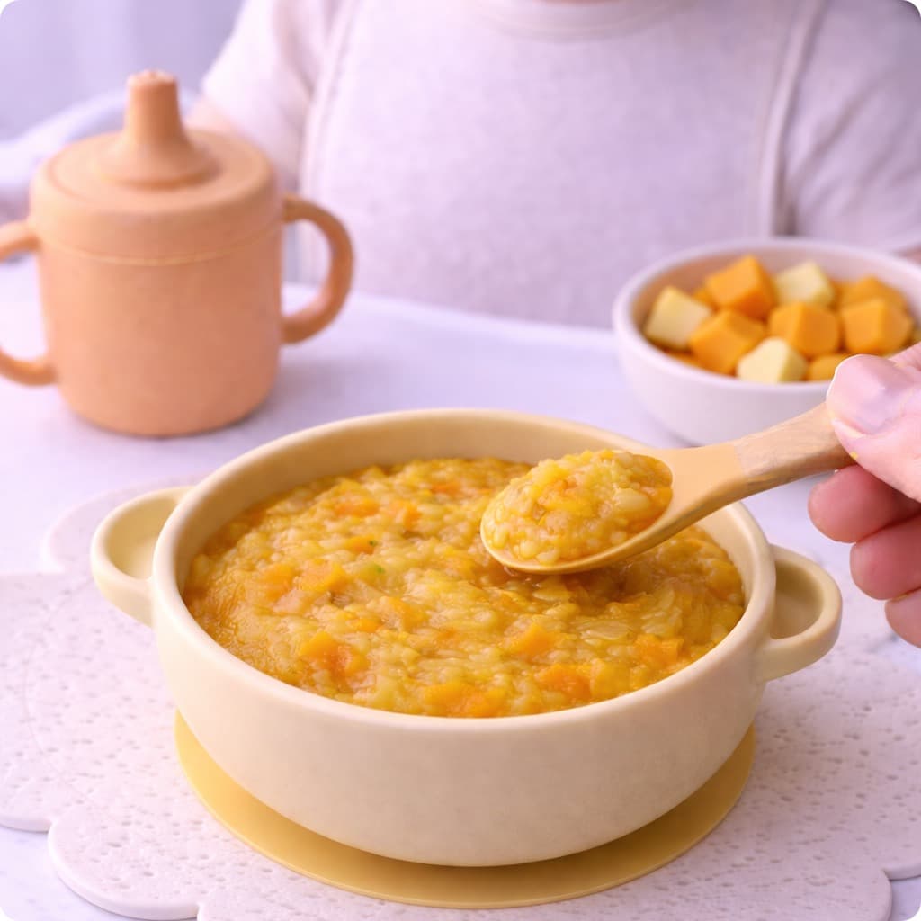 Calabaza y Manzana Tritura