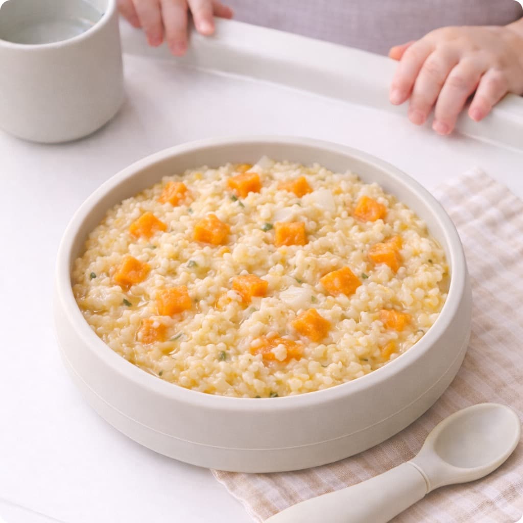 Riz et Carotte et huile d'olive Cream Bowl