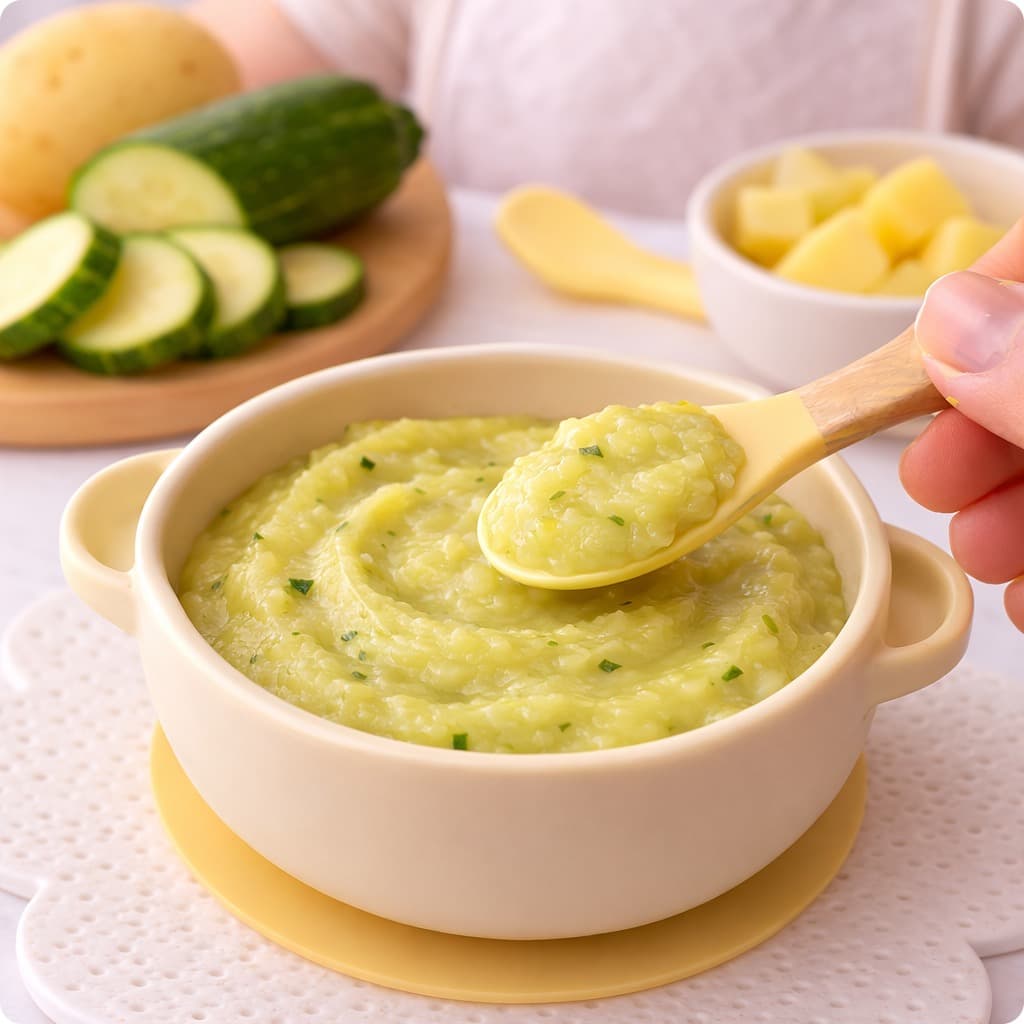 Calabacín y Patata Tritura